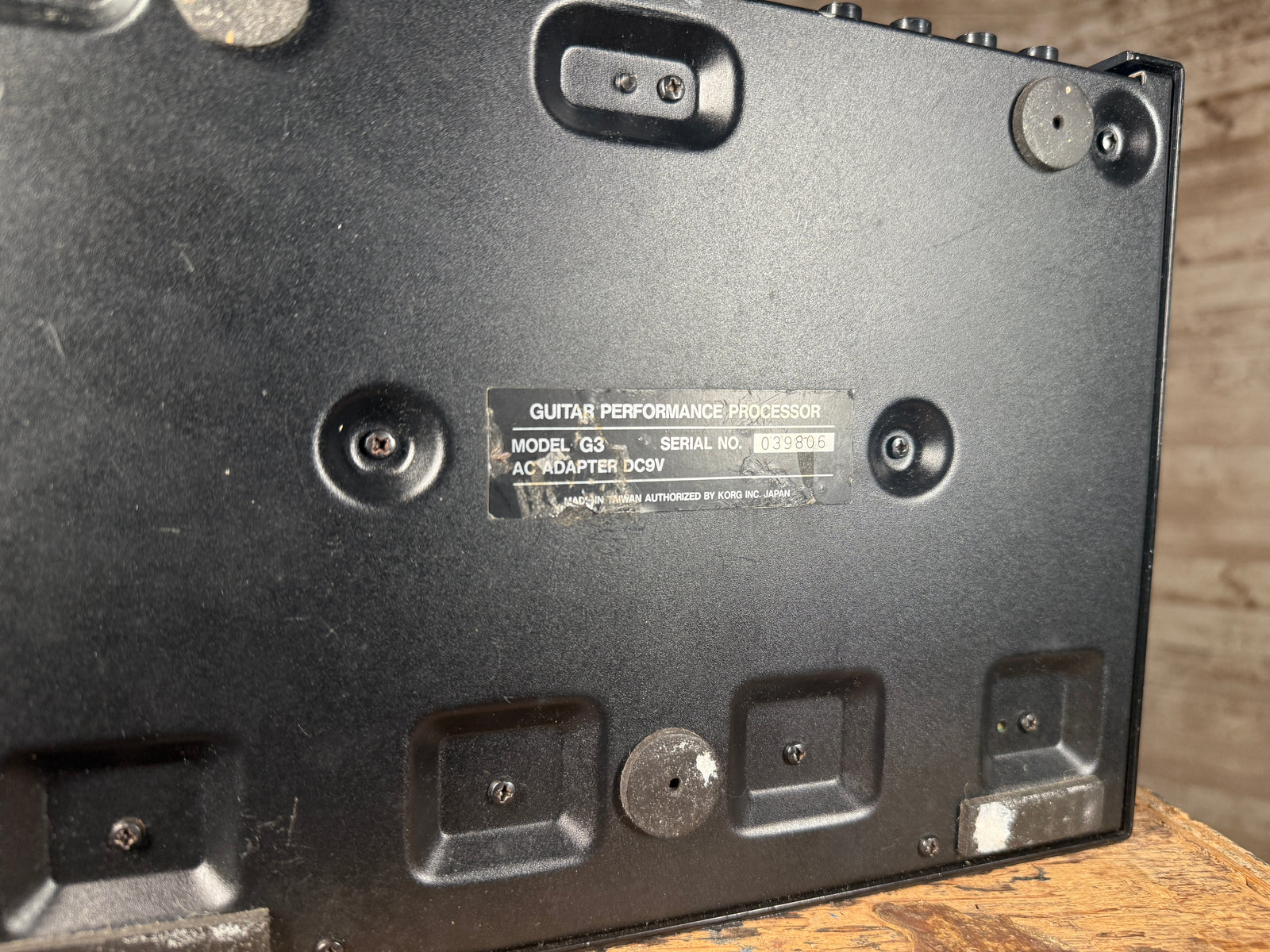 Korg G3 Guitar Performance Processor 1980s Hamilton, ON | Cask Music
