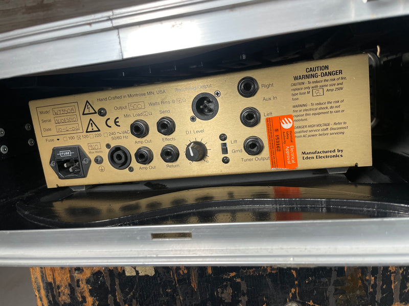 Eden Traveller 550 Bass Amp + Road Case Used