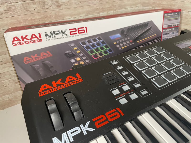 akai mpk261 sustain pedal Akai MPK 261 MIDI Controller Original Box Hamilton, ON