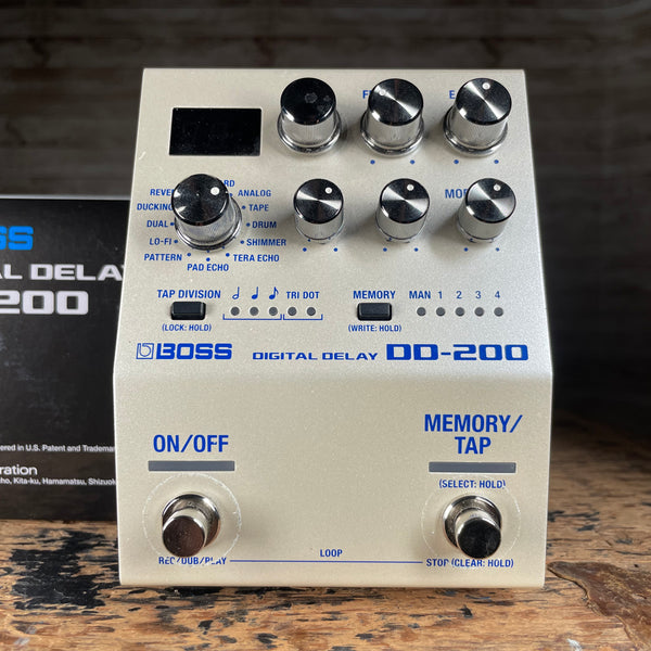 Boss DD-200 Digital Delay with Original Box Used – Cask Music