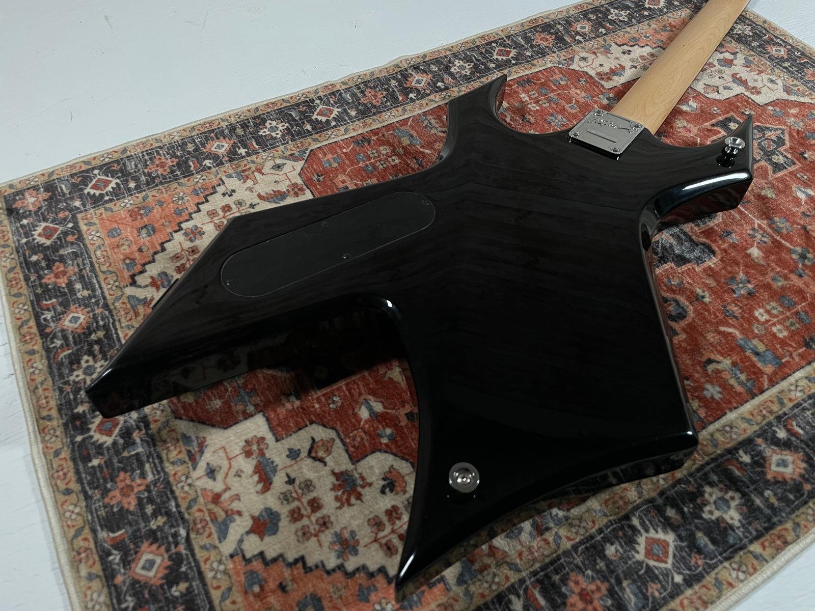 希少•メンテ済B.C. Rich Warlock 2008年製 ブラック BC Rich Warlock Black Used Hamilton, ON | Cask Music