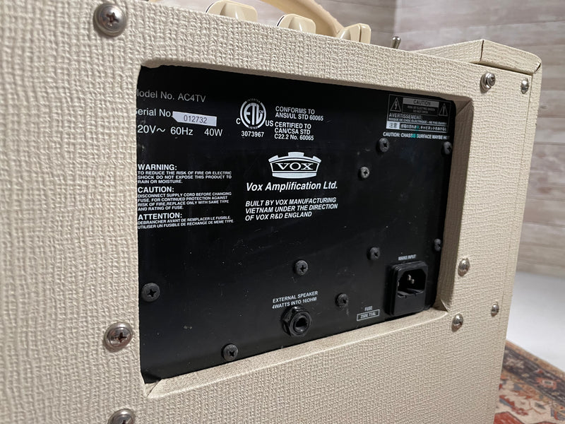 Vox AC4TV Tube Combo Used