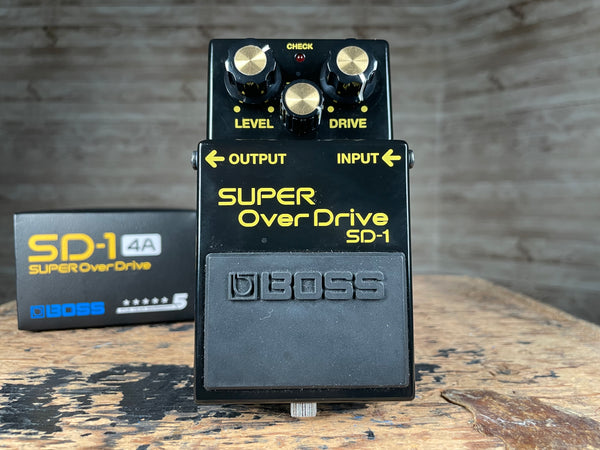 Boss SD-1 Super Overdrive Limited Black Used Hamilton ON | Cask Music