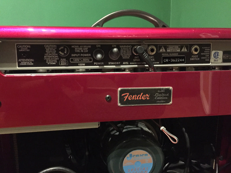 Fender 65 Deluxe Reverb Pink Paisley