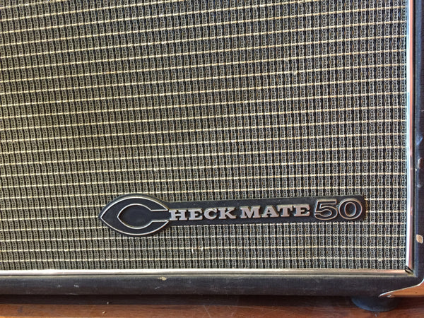 Teisco Checkmate 2x12 Guitar Cabinet