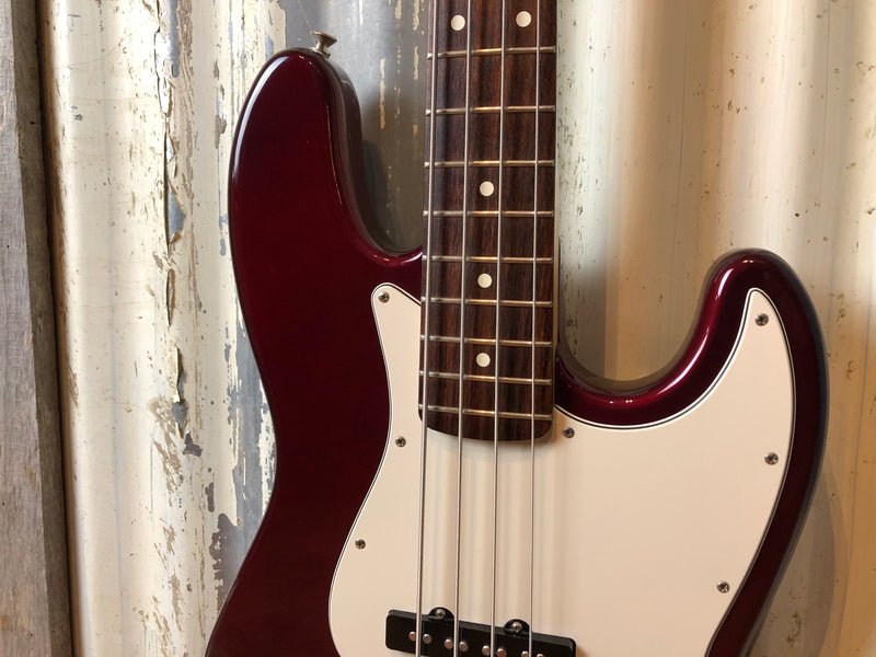 Fender MIM Jazz Bass Burgundy