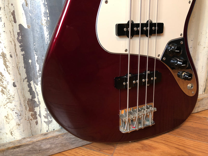 Fender MIM Jazz Bass Burgundy