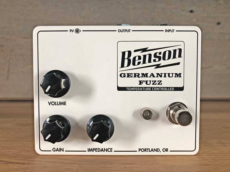 Benson Temperature Controlled Germanium Fuzz - Solar White