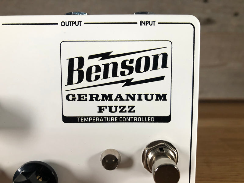Benson Temperature Controlled Germanium Fuzz - Solar White