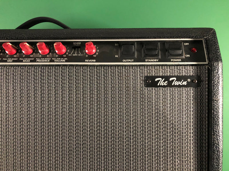 Fender 'The Twin' Red Knob Used