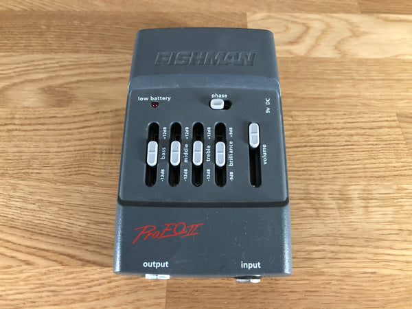 Fishman Pro EQ II Acoustic Preamp