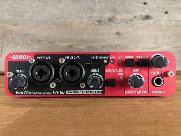 Edirol FA-66 Firewire Audio Interface