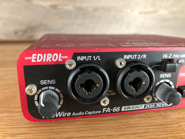 Edirol FA-66 Firewire Audio Interface