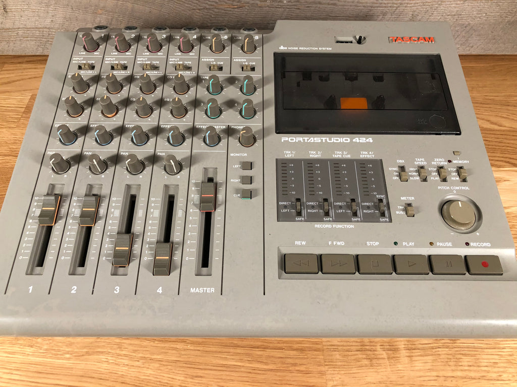 DTM・DAW TASCAM PORTASTUDIO 424 TASCAM 424: TESTING OUT A TASCAM PORTASTUDIO 424