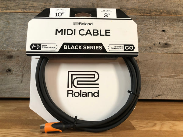 Roland 5-Pin MIDI Cable - 10ft