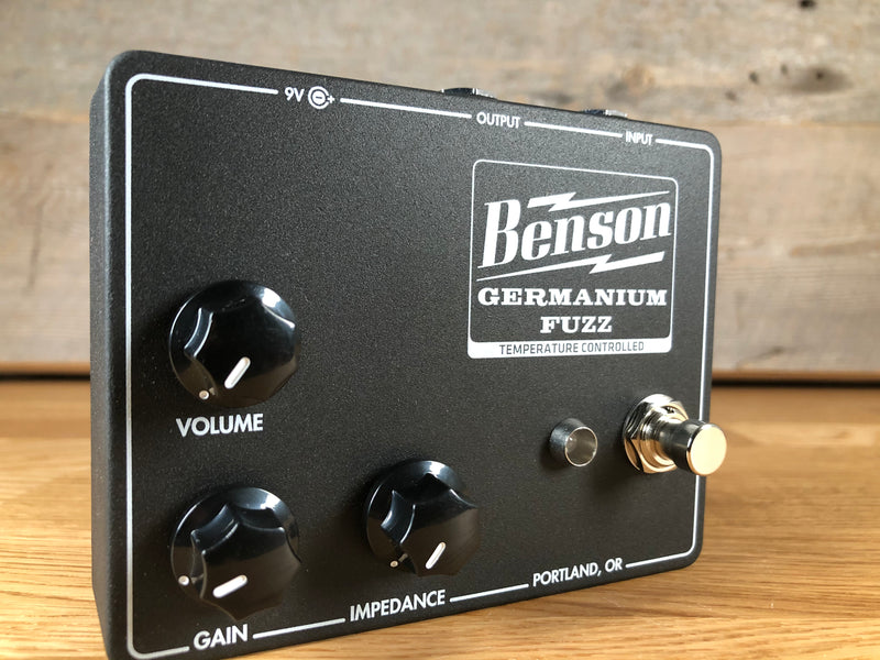 Benson Temperature Controlled Germanium Fuzz - Black