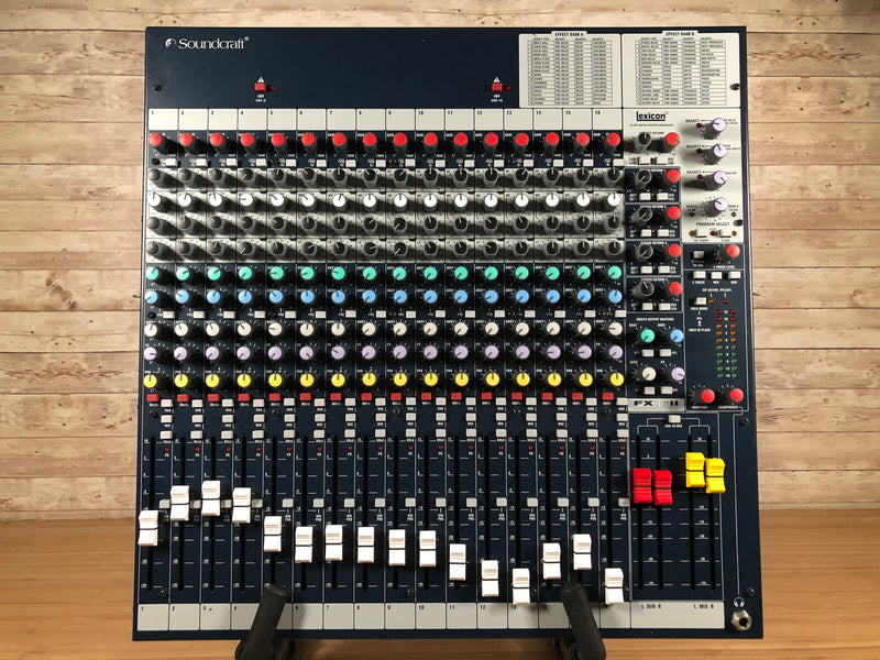 Soundcraft FX16ii Mixer with Lexicon DFX Toronto, ON | Cask Music