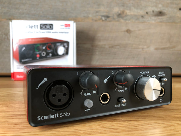 Focusrite Scarlett Solo Interface