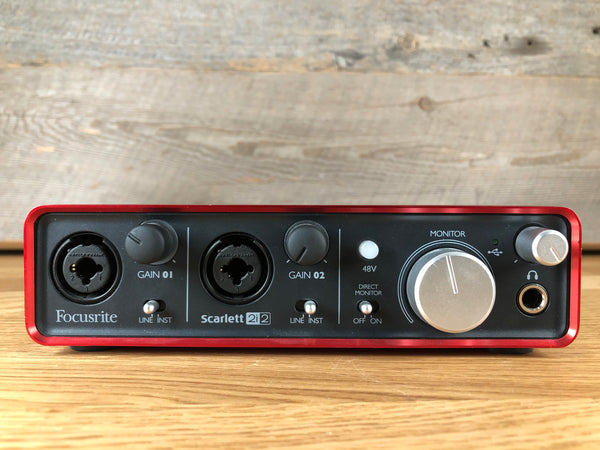 Focusrite 2i2 Audio Interface