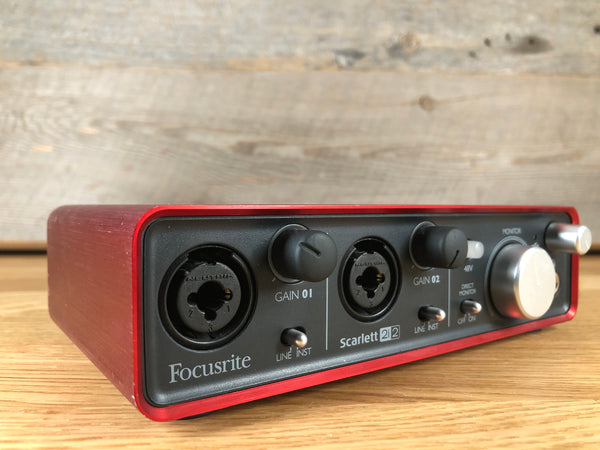 Focusrite 2i2 Audio Interface