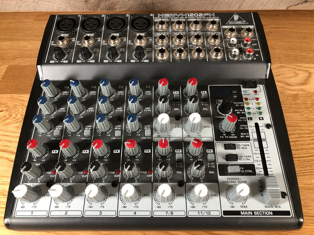 Behringer XENYX 1202 4-Channel Mixer Toronto, ON | Cask Music