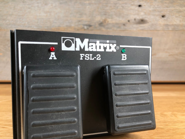 Matrix FSL-2 Amp Footswitch Used
