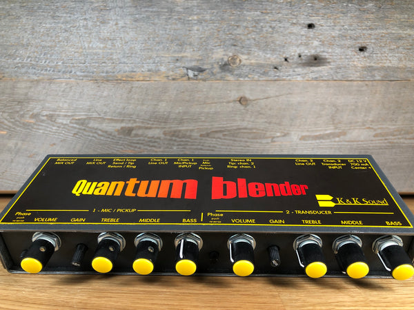 K&K Quantum Blender 2-Channel Acoustic Preamp