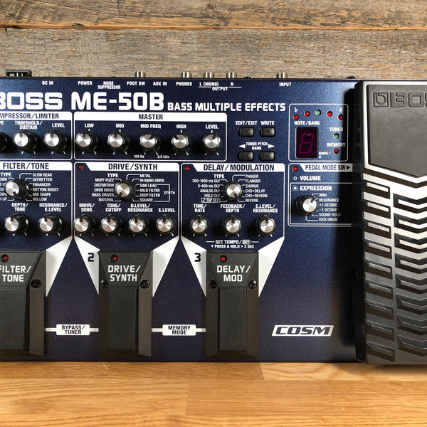 BOSS ME-50B マルチエフェクター Amazon | BOSS Bass Multiple Effects ベース用マルチ