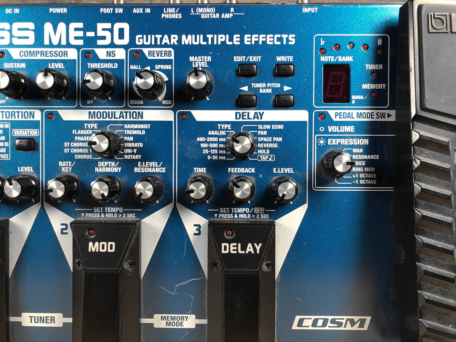 BOSS ME-50 ギターエフェクター Amazon.co.jp: BOSS ME-50 ギターマルチエフェクター : 楽器