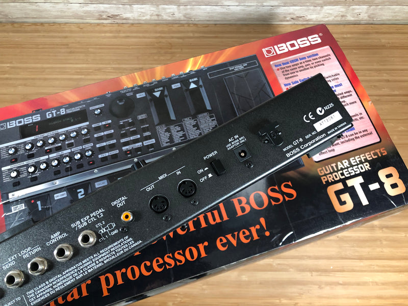 Boss GT-8 Effects Processor with Original Box