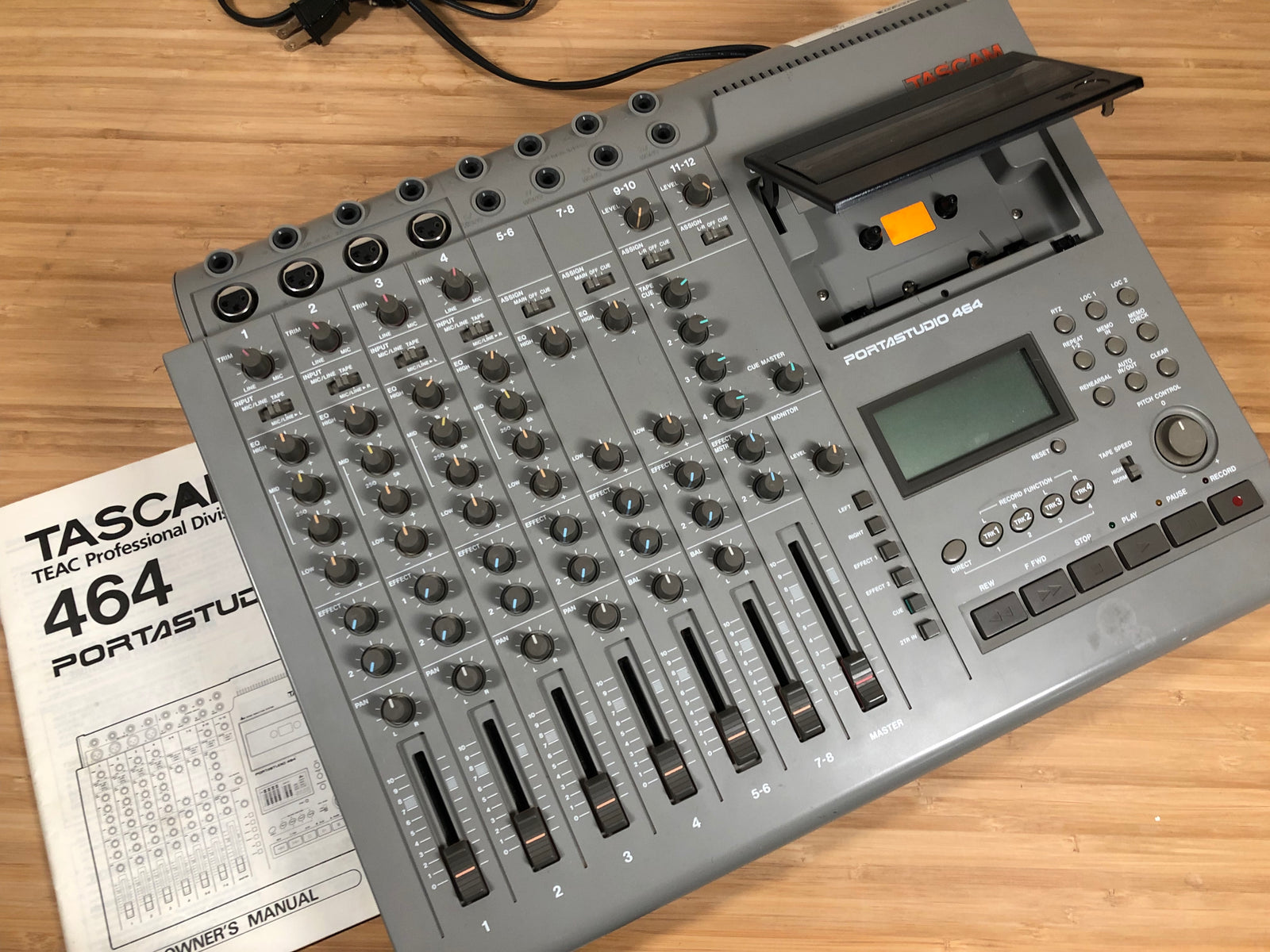 大人の上質  Portastudio 464 Tascam Toronto, Music Cask | ON 配信機器・PA機器・レコーディング機器