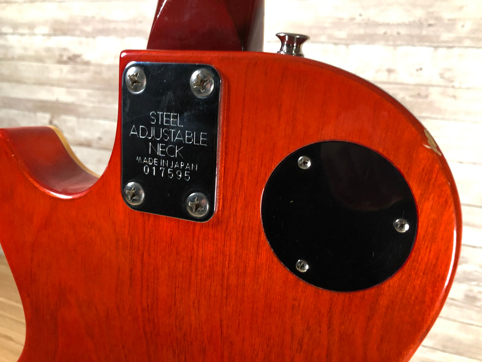 Vintage Univox Electric Guitar, Rare Single Cut Les Paul