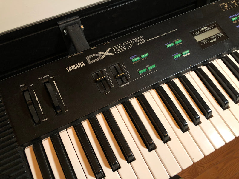 Yamaha DX27S FM Synth Keyboard Used