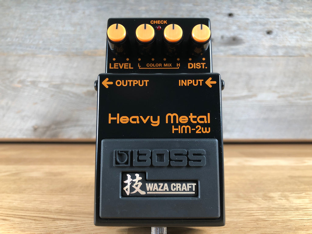 ギター BOSS HM-2W Heavy l WAZA CRAFT BOS-HM2W-top-1.jpg.webp