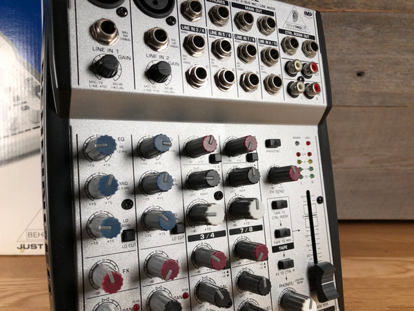 Behringer UB1002 10-Channel Mixer Used