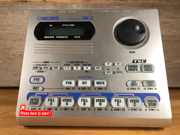 Boss DR-3 Dr Rhythm Used