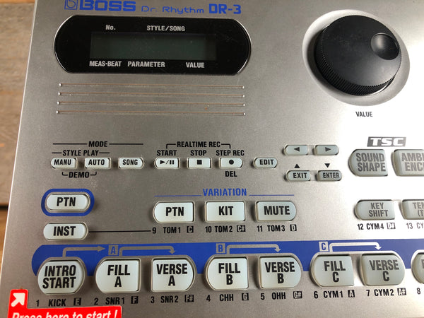Boss DR-3 Dr Rhythm Used