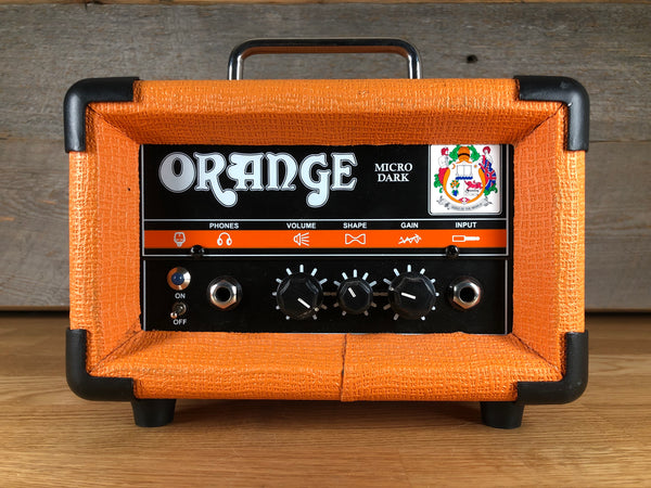 Orange Micro Dark in Custom Headshell