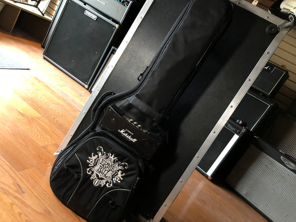 Ernie Ball Soft Case with Marshall Battery Amp Used