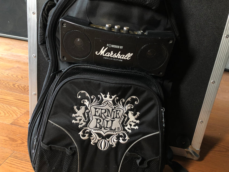 Ernie Ball Soft Case with Marshall Battery Amp Used