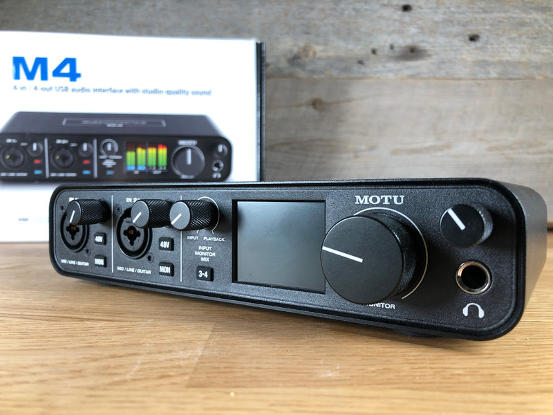 MOTU M4 Audio Interface Used