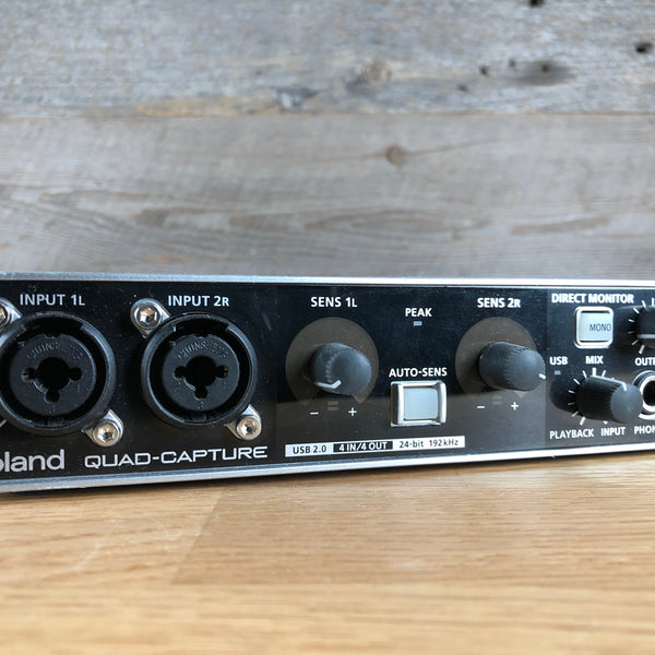 Roland Quad Capture USB Audio Interface Used Toronto, ON | Cask Music