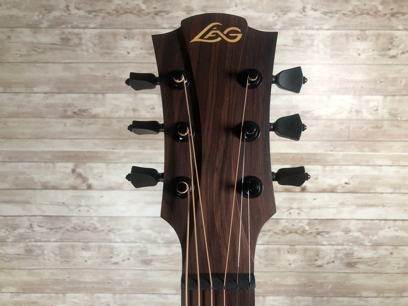 Lâg Tramontane Travel RCE Red Cedar Acoustic/Electric Used