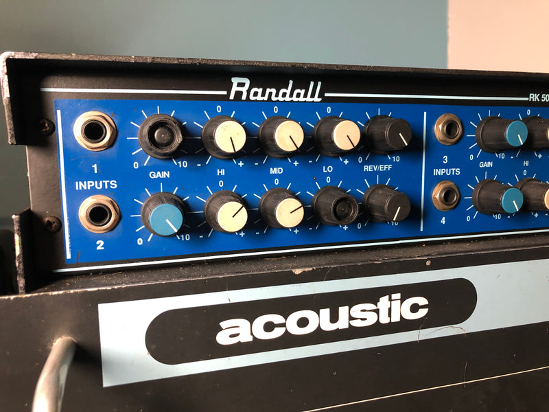 Randall RK 500 HT 4-Channel Amp Used