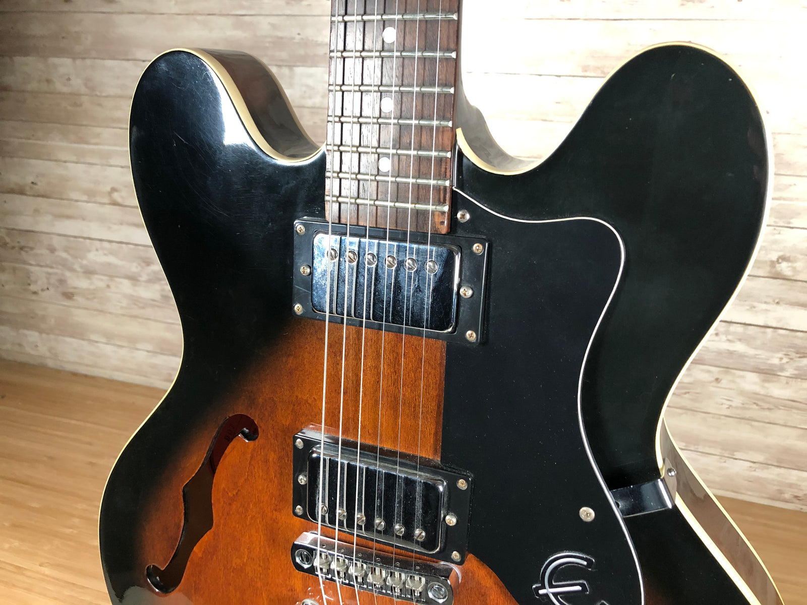 (ジャンク) epiphone Dot Epiphone Dot Tobacco Burst MIK Used Toronto, ON | Cask Music
