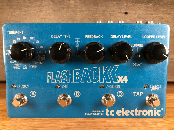 TC Electronic Flashback X4 Delay/Loop Pedal Used