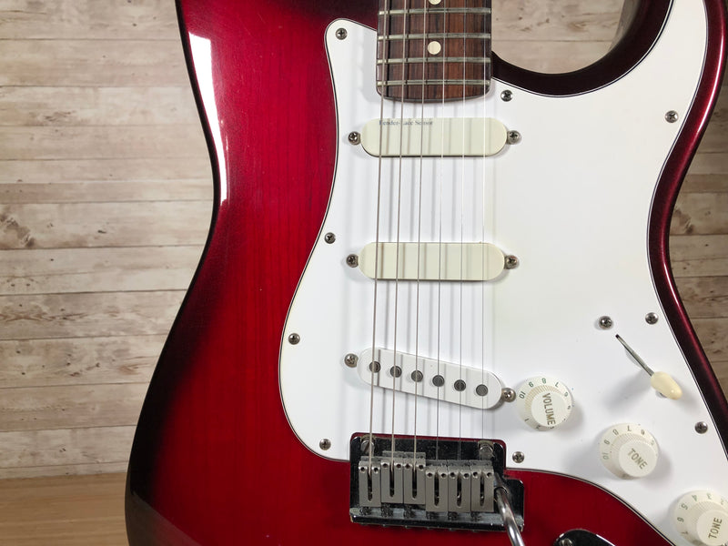 1992 Fender Strat Plus Crimson Burst Used
