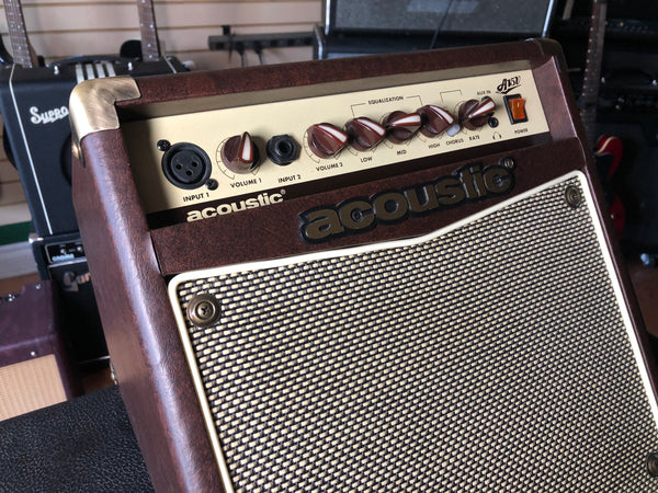 Acoustic Control A15V Acoustic Guitar Wedge Amp Used