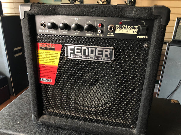 Fender Rumble 15 Bass Combo Used