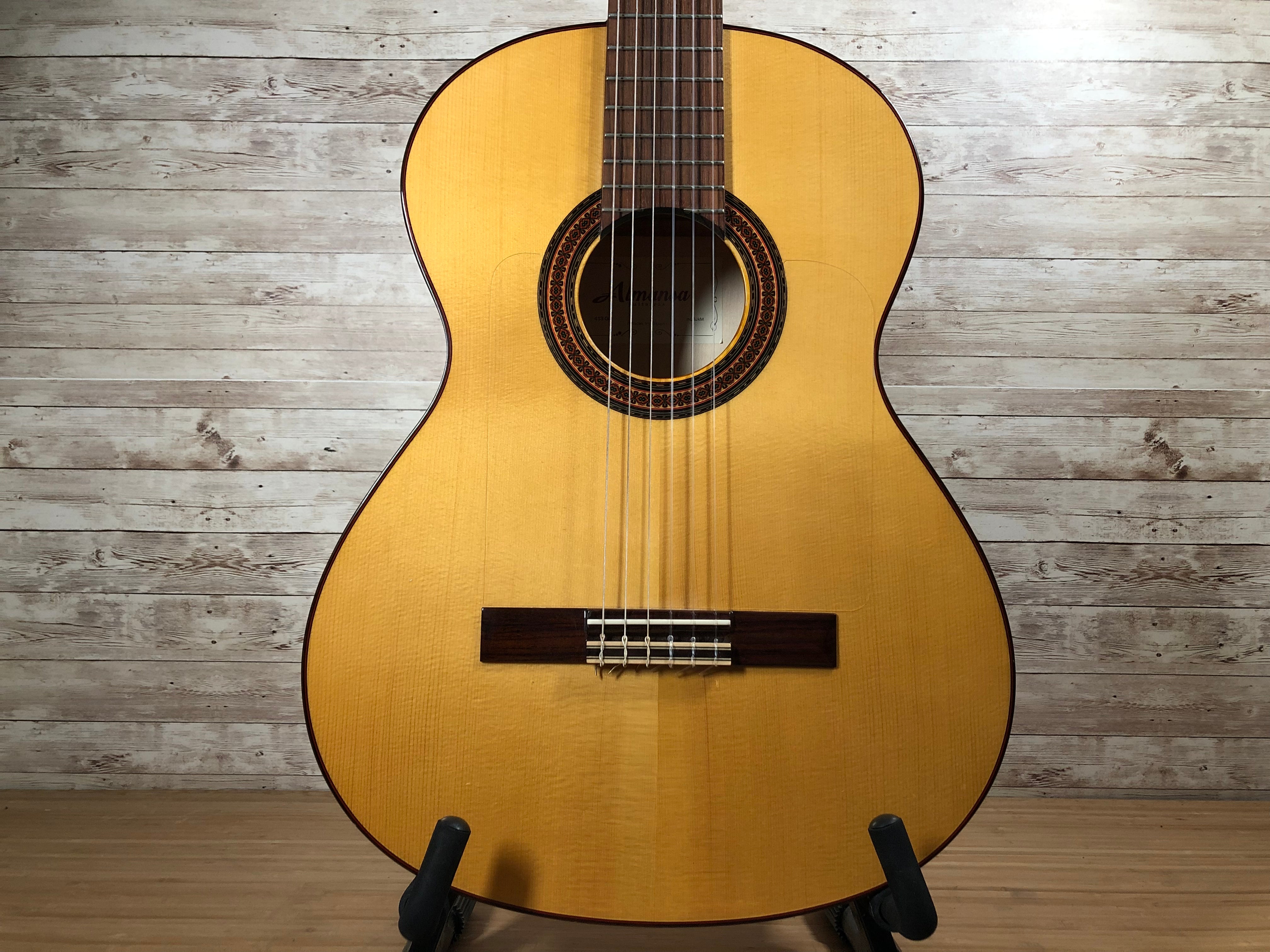 Almansa 413 G Nylon String Guitar with Preamp Toronto, ON Cask Music